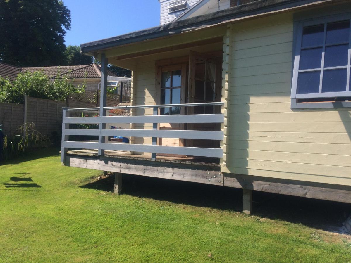 Morlais Log Cabin Lyme Regis Dış mekan fotoğraf