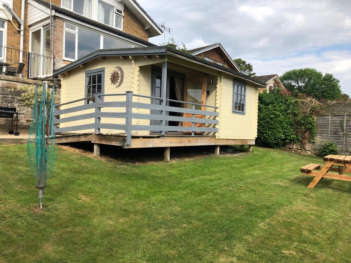 Morlais Log Cabin Lyme Regis Dış mekan fotoğraf